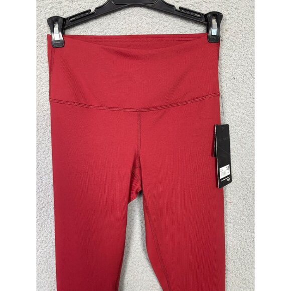 90 Degree by Reflex High Waist Power Flex Tummy Control Leggings Sangria XS NWTs - Picture 2 of 7